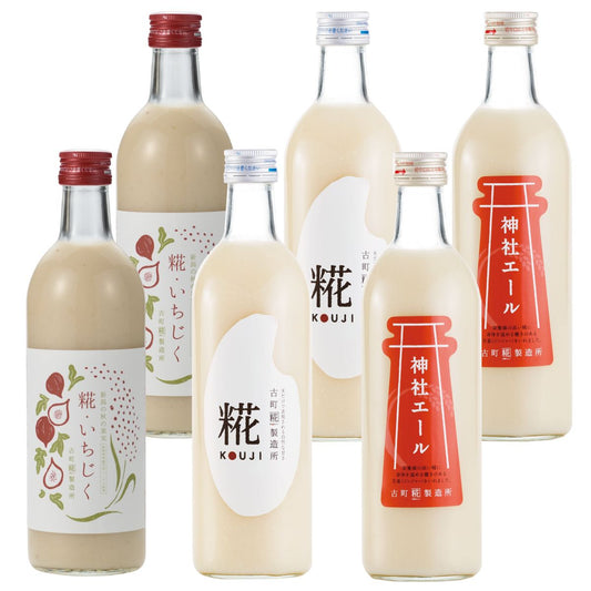 ［新潟の秋のひとしずく］｜【送料一律6本セット】糀いちじく2本/プレーン2本/神社エール2本 FKS6-158