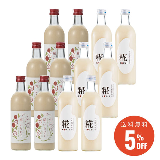 ［新潟の秋のひとしずく］｜【送料無料12本セット】糀いちじく6本/プレーン6本 FKS12-106