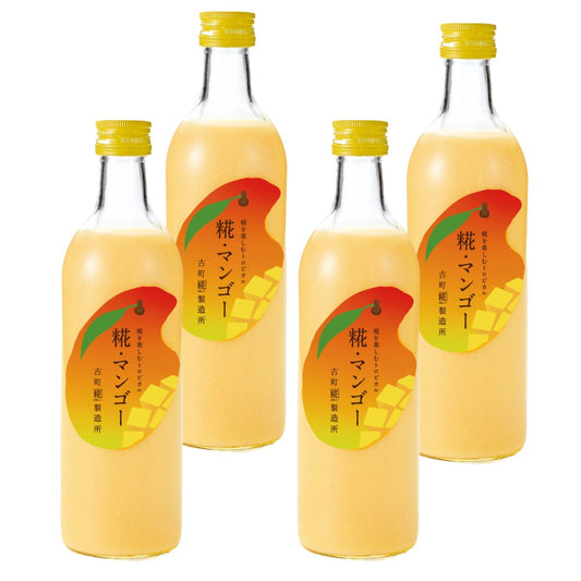 ［南国気分を味わうトロピカル甘酒］｜【4本セット】糀マンゴー4本 FKS4-166