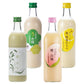 ［新潟の夏の約束］｜【4本セット】糀茶豆/うめ糀/蜂蜜れもん/白桃 FKS4-149