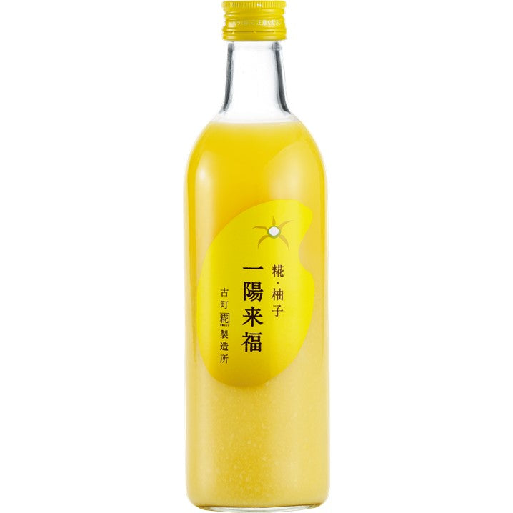 ［福を呼び込む和柑橘］｜【単品】糀・柚子 一陽来福 500ml FKD021