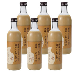 毎日手軽に玄米生活］｜【送料一律6本セット】玄米甘酒6本 FKS6-003