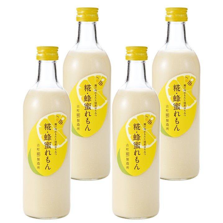 ［レモンと蜂蜜のハーモニー］｜【4本セット】糀蜂蜜れもん4本  FKS4-101