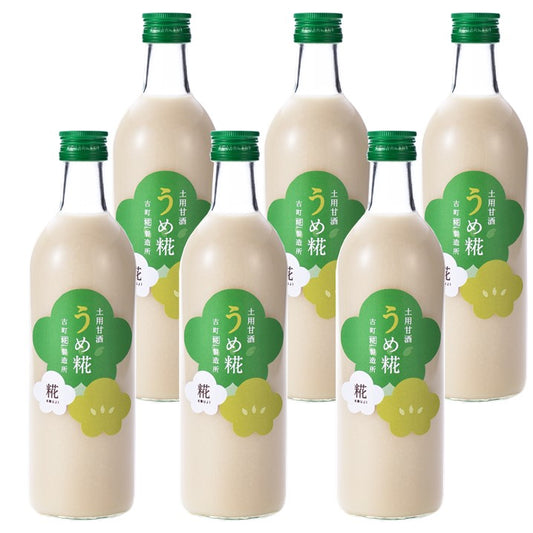 ［滋養豊富な梅甘酒で暑気払い］｜【送料一律6本セット】うめ糀6本　FKS6-023